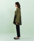 Women's Pret Khaddar Solid Embroidered Black Boxy Shirt